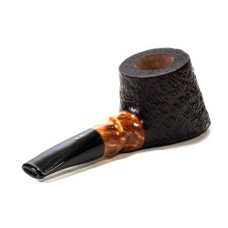 Pipa in Radica Radice Silk Cut Sabbiata Pot