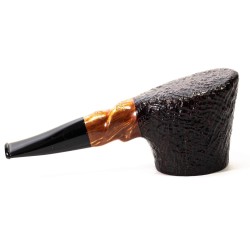Pipa in Radica Radice Silk Cut Sabbiata Pot