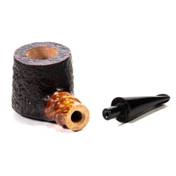 Pipa in Radica Radice Silk Cut Sabbiata Pot