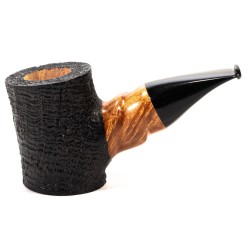 Pipa in Radica Radice Silk Cut Sabbiata Poker
