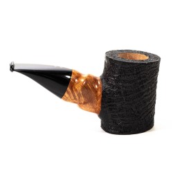 Pipa in Radica Radice Silk Cut Sabbiata Poker