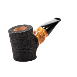 Pipa in Radica Radice Silk Cut Sabbiata Poker