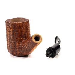 Pipa Radice Silk Cut Sabbiata Bent Billiard