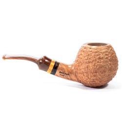 Pipe Santambrogio Rusticated Natural Bent Apple