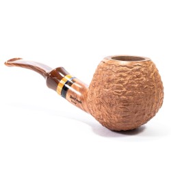 Pipe Santambrogio Rusticated Natural Bent Apple
