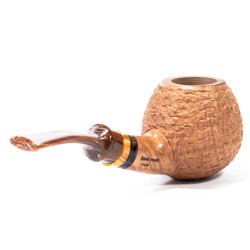 Pipe Santambrogio Rusticated Natural Bent Apple