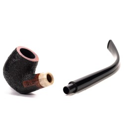 Pipe Aldo Velani Sandblasted Churchwarden Bent