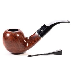 Pipe Stanwell Sterling Silver Model 15 Bent Apple