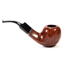 Pipe Stanwell Sterling Silver Model 15 Bent Apple