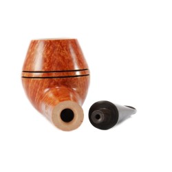 Pipa in Radica Radice Clear E Liscia Bulldog