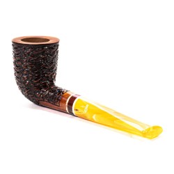 Briar Pipe Santambrogio Rusticated Dublin