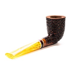Briar Pipe Santambrogio Rusticated Dublin