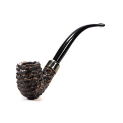 Pipe Peterson Bard Rusticated Bent Billiard (69)