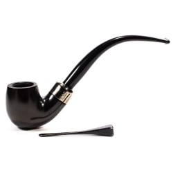 Pipa Peterson Bard Heritage Liscia Bent Billiard (221)