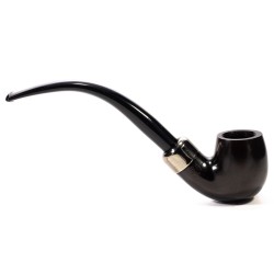 Pipa Peterson Bard Heritage Liscia Bent Billiard (221)