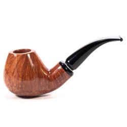 Briar Pipe Amorelli Tre Stelle Bent Apple