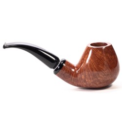 Briar Pipe Amorelli Tre Stelle Bent Apple