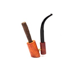 Pipe For Tuscan Cigar in Briar Smooth Poker