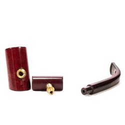 Pipe For Tuscan Cigar in Briar Smooth Poker