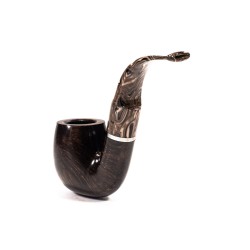 Pipa Savinelli Morellina Liscia 614 Bent Billiard