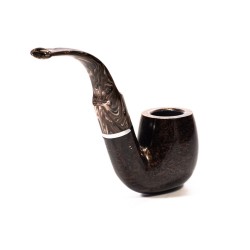 Pipa Savinelli Morellina Liscia 614 Bent Billiard