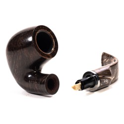Pipe Savinelli Morellina Smooth 614 Bent Billiard