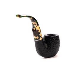 Pipe Savinelli Camouflage Rust. 614 Bent Billiard