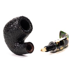 Pipe Savinelli Camouflage Rust. 614 Bent Billiard