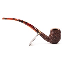Pipa Savinelli Clark's Favorite Rust. Bent Billiard