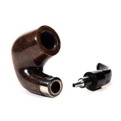 Pipe Peterson House Pipe Oak Liscia Bent