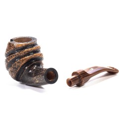 Pipa Mastro Geppetto Sabbiata Bent Apple