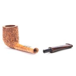 Pipe Luigi Viprati Rusticated Natural Canadian