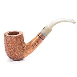 Pipe Luigi Viprati Rusticated Natural Bent Billiard