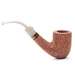 Pipe Luigi Viprati Rusticated Natural Bent Billiard