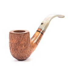 Pipe Luigi Viprati Rusticated Natural Bent Billiard