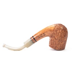 Pipe Luigi Viprati Rusticated Natural Bent Billiard