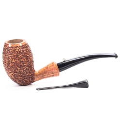 Pipe L'Anatra Dalle Uova D'Oro Rusticated Bent Egg