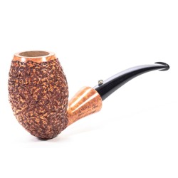 Pipe L'Anatra Dalle Uova D'Oro Rusticated Bent Egg