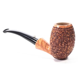 Pipe L'Anatra Dalle Uova D'Oro Rusticated Bent Egg