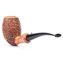 Pipe L'Anatra Dalle Uova D'Oro Rusticated Bent Egg