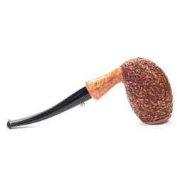 Pipe L'Anatra Dalle Uova D'Oro Rusticated Bent Egg