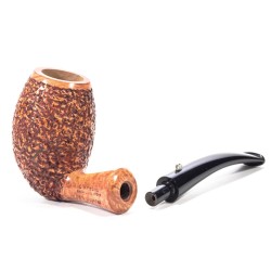Pipe L'Anatra Dalle Uova D'Oro Rusticated Bent Egg