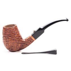 Pipe L'Anatra Dalle Uova D'Oro Sandblast Bent