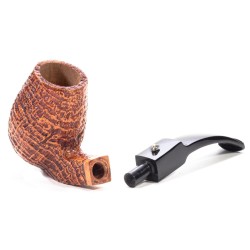 Pipe L'Anatra Dalle Uova D'Oro Sandblast Bent