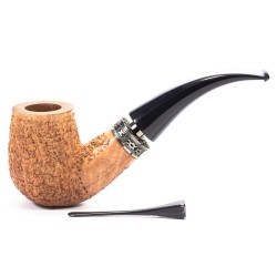 Pipe Ser Jacopo Spongia Maxima Rusticated Natural R2-D - Billiard