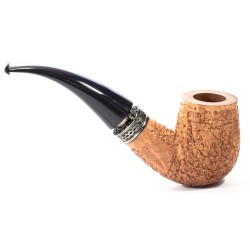 Pipe Ser Jacopo Spongia Maxima Rusticated Natural R2-D - Billiard