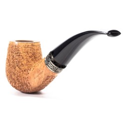 Pipe Ser Jacopo Spongia Maxima Rusticated Natural R2-D - Billiard