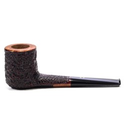Briar Pipe Radice Rind Rusticated Billiard