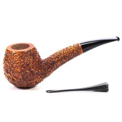 Briar Pipe Radice Rind Rusticated Hawkbill