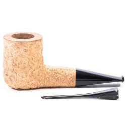 Pipe Radice Rind "Pure" Rusticated Natural Billiard